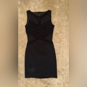 Elegant Black Mini Dress